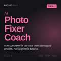 AI Photo Fixer Coach AI skill by KissMySkills, cover