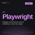 AI Playwright AI prompt by KissMySkills, cover