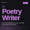 AI Poetry Writer AI skill by KissMySkills, cover