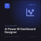 AI Power BI Dashboard Designer — AI prompt pack cover