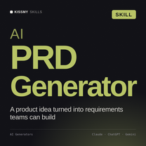 AI PRD Generator Skill