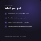 What you get — AI Print-on-Demand Design Brief Generator