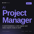 AI Project Manager AI skill by KissMySkills, cover