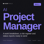 AI Project Manager AI skill by KissMySkills, cover