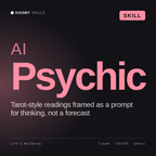 AI Psychic AI skill by KissMySkills, cover