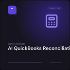 AI QuickBooks Reconciliation Troubleshooter prompt cover