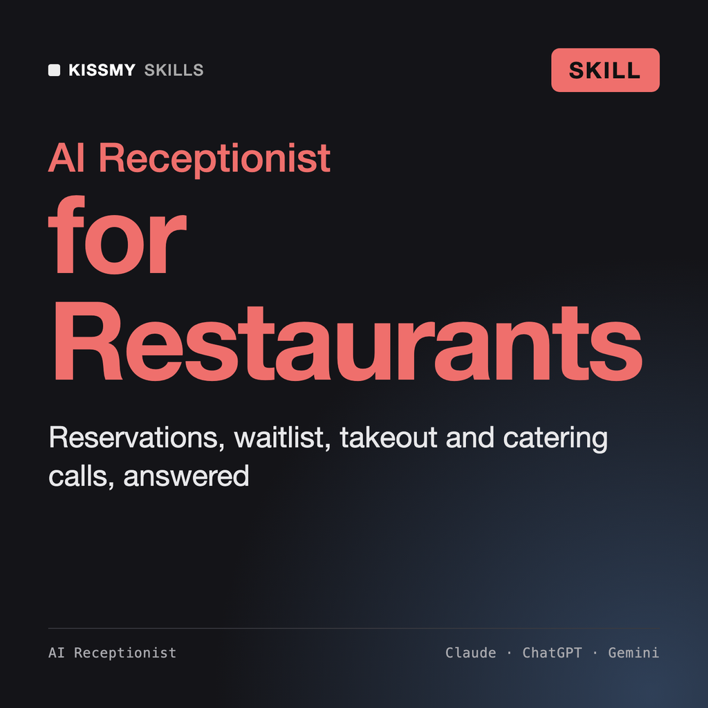 AI Receptionist for Restaurants