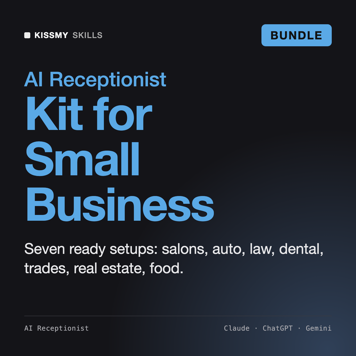 AI Receptionist Kit for Small Business