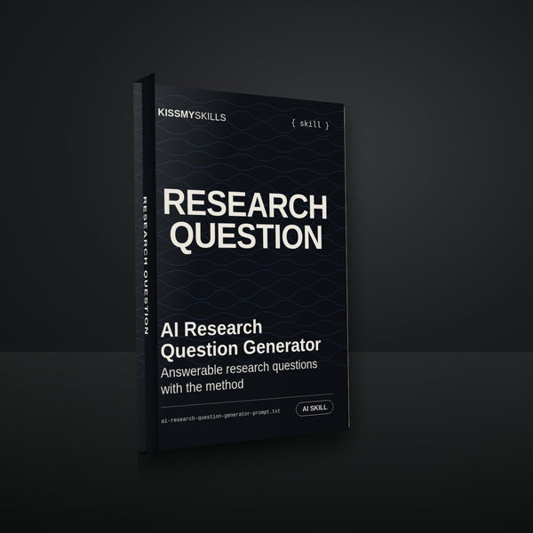 AI Research Question Generator cover