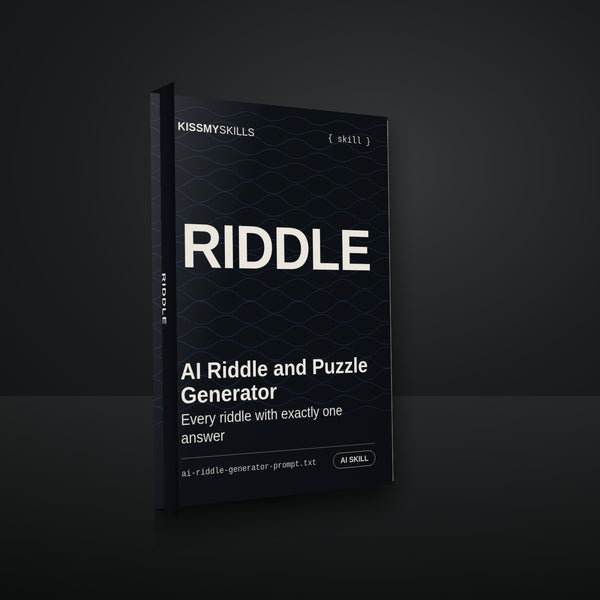 AI Riddle and Puzzle Generator cover