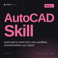 AutoCAD Skill AI skill by KissMySkills, cover