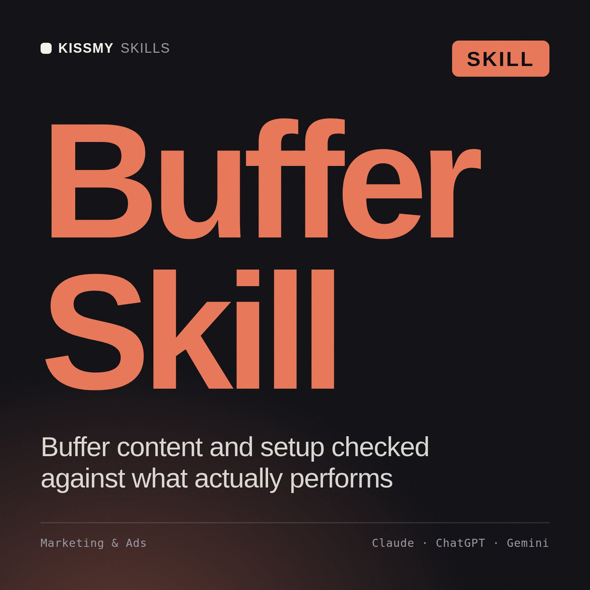 Buffer Skill AI skill by KissMySkills, cover