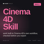Cinema 4D Skill AI skill by KissMySkills, cover