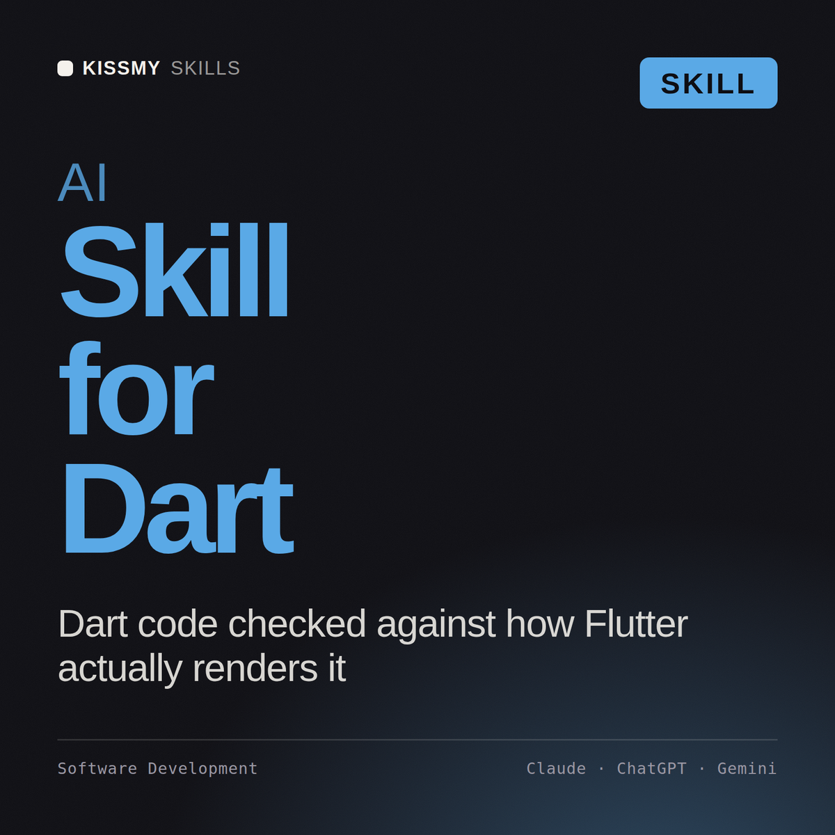 AI Skill for Dart AI skill by KissMySkills, cover