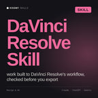 DaVinci Resolve Skill AI skill by KissMySkills, cover