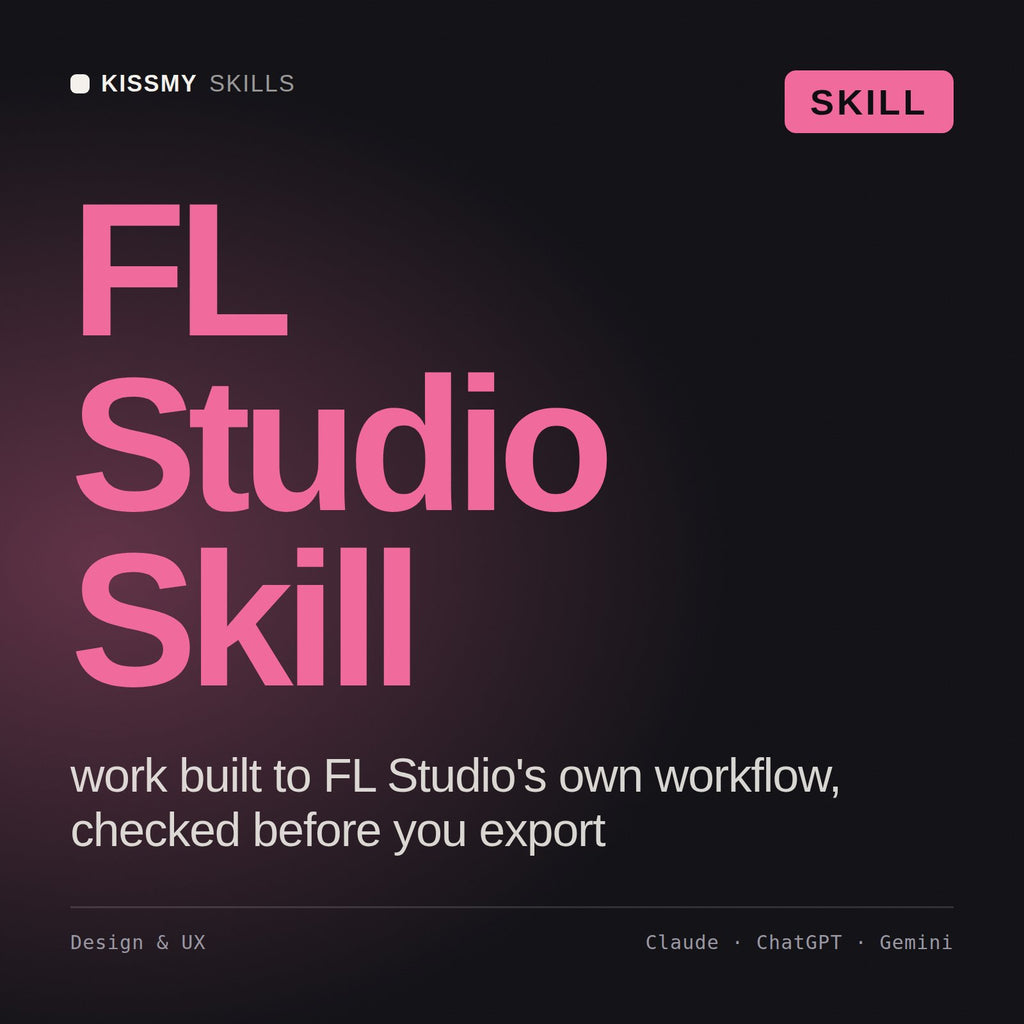 FL Studio Skill AI skill by KissMySkills, cover