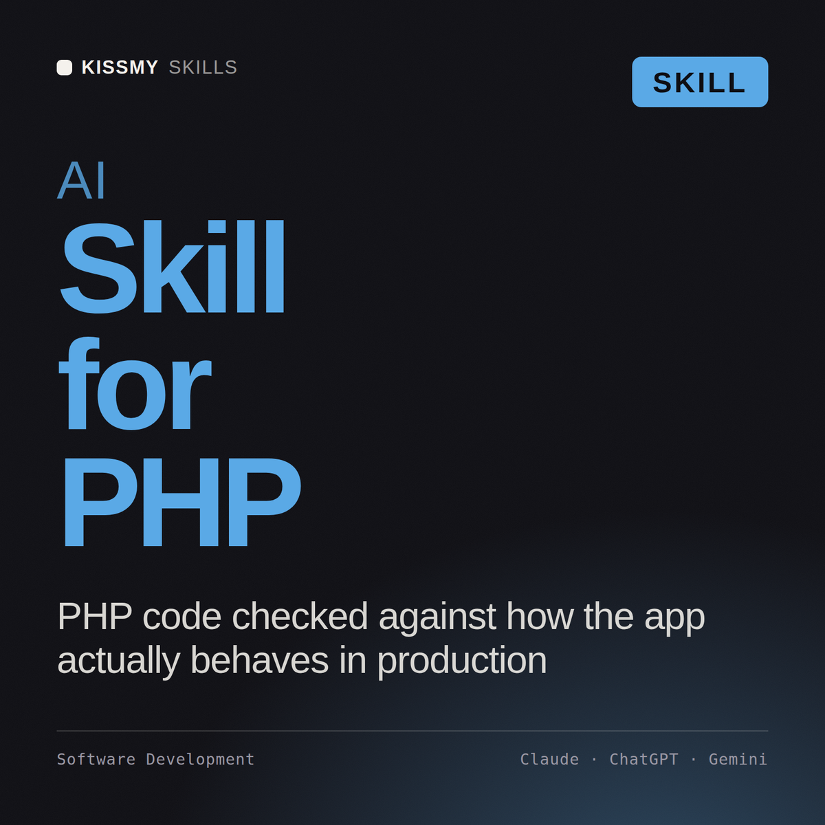 AI Skill for PHP AI skill by KissMySkills, cover