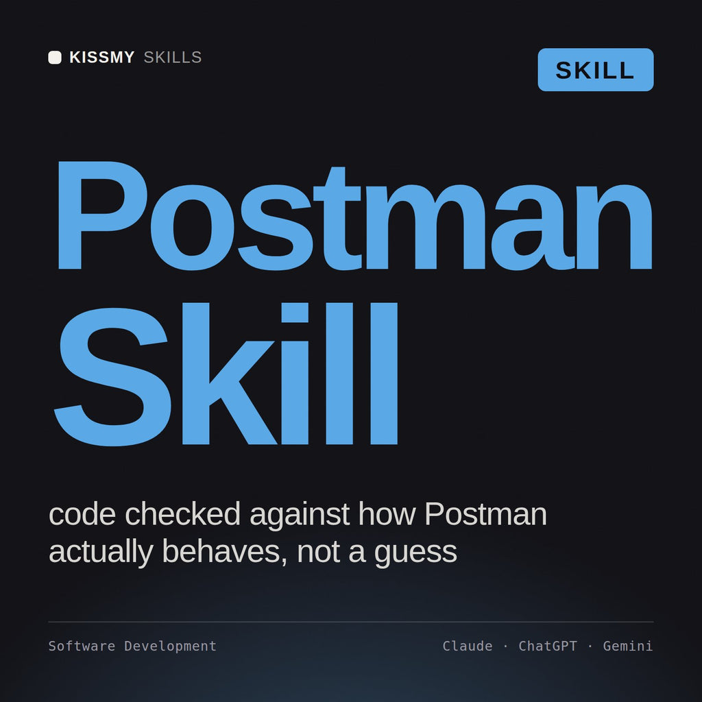 Postman Skill AI skill by KissMySkills, cover