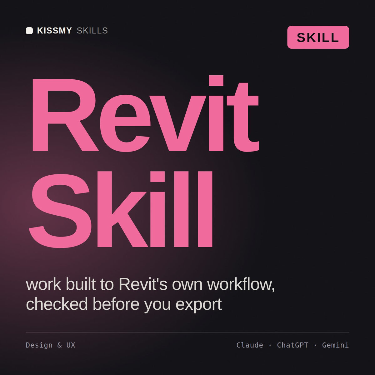 Revit Skill AI skill by KissMySkills, cover