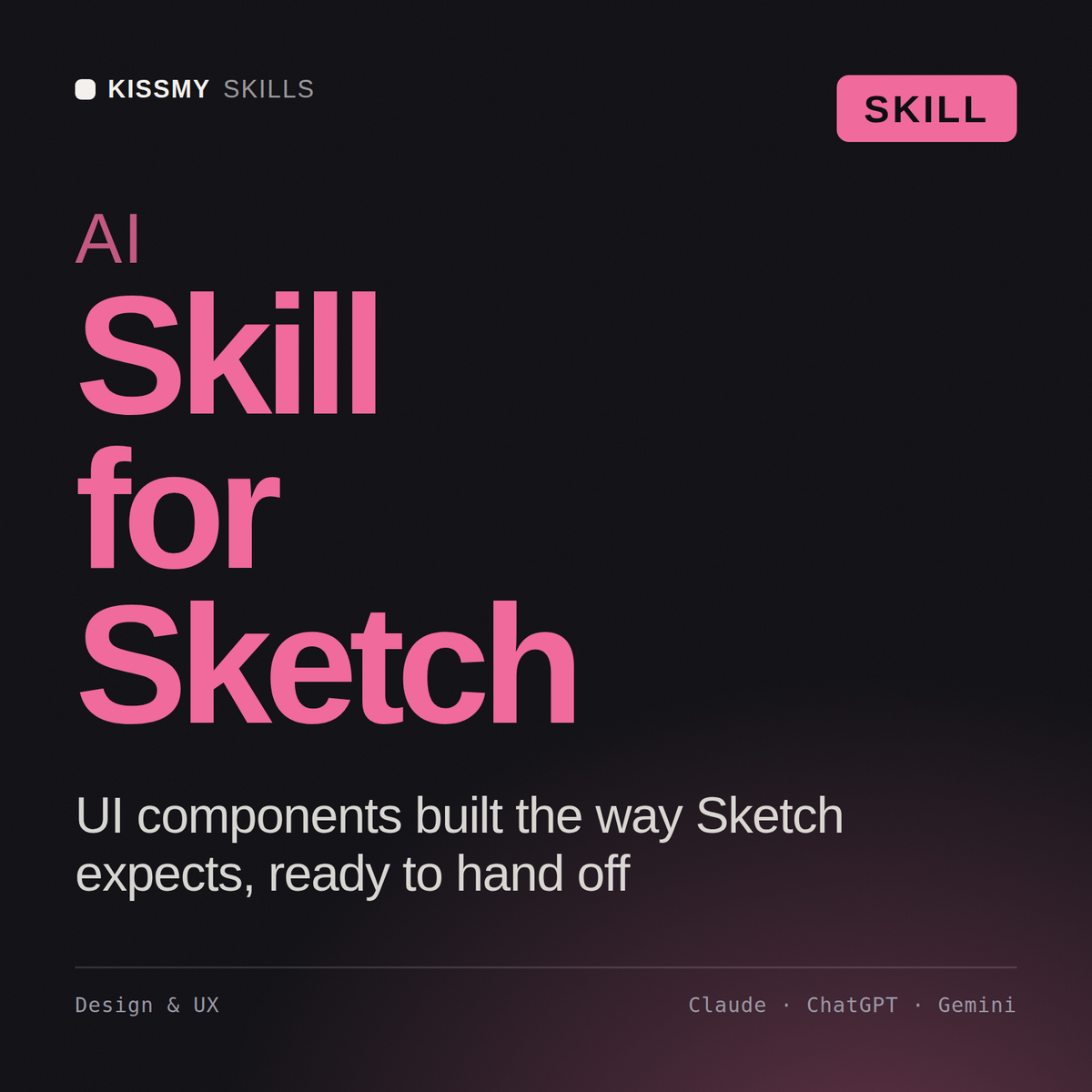 AI Skill for Sketch AI skill by KissMySkills, cover