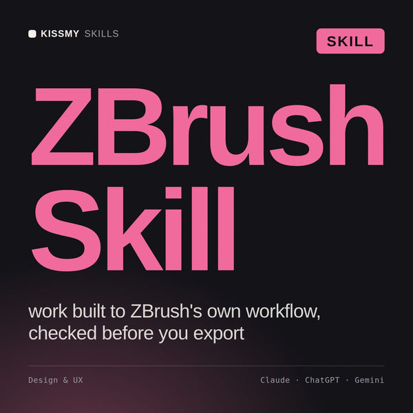 ZBrush Skill AI skill by KissMySkills, cover