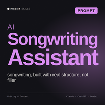 AI Songwriting Assistant