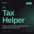 AI Tax Helper AI skill by KissMySkills, cover