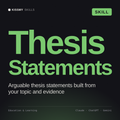 Thesis Statements AI skill by KissMySkills, cover