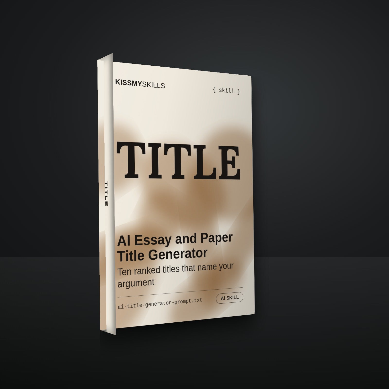 AI Essay and Paper Title Generator cover