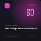 AI UI Design Prompt Generator — cover