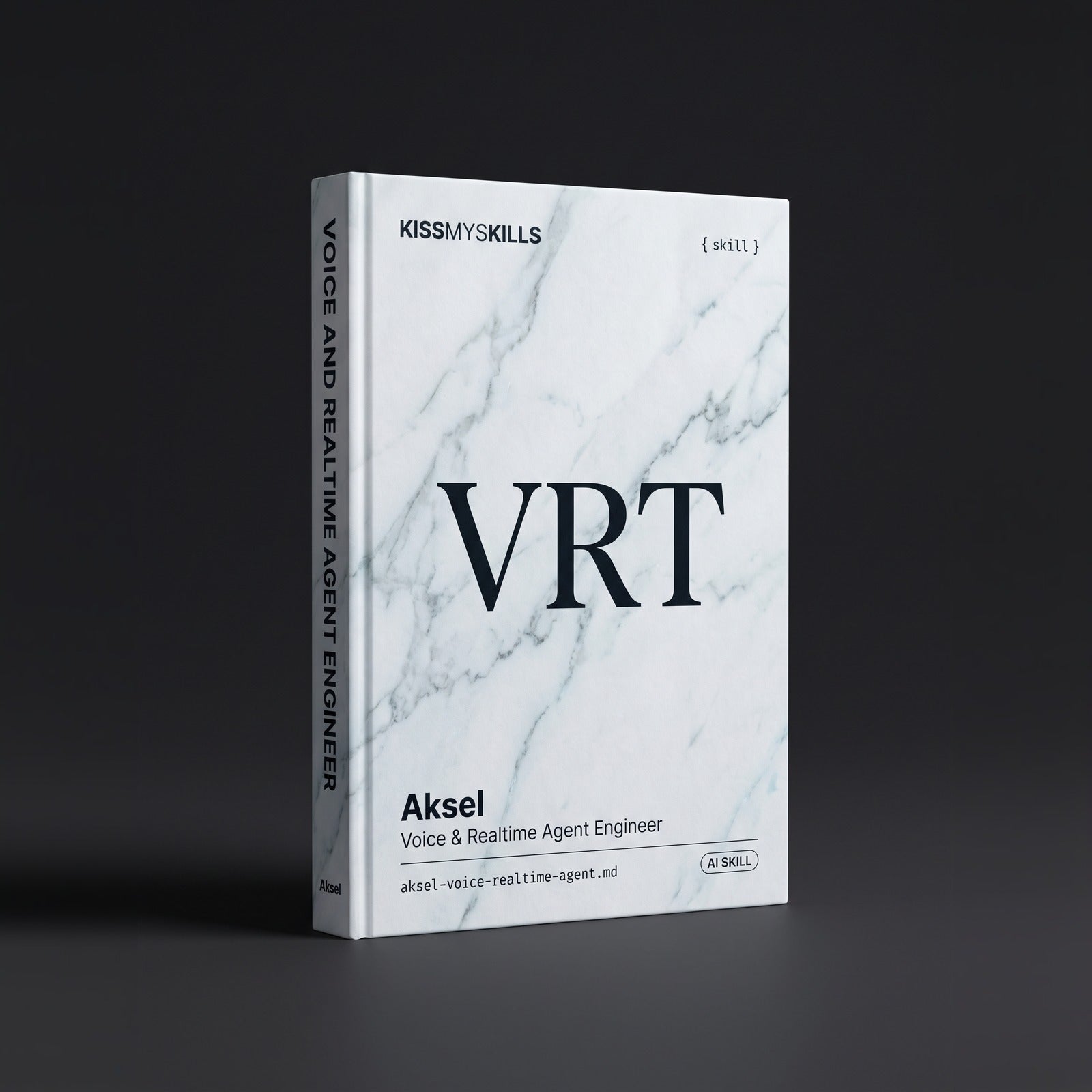 Voice & Realtime Agent Engineer Claude skill by KissMySkills, hardcover volume cover
