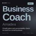 Business Coach, Amadea AI skill by KissMySkills, cover