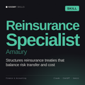 Reinsurance Specialist, Amaury AI skill by KissMySkills, cover