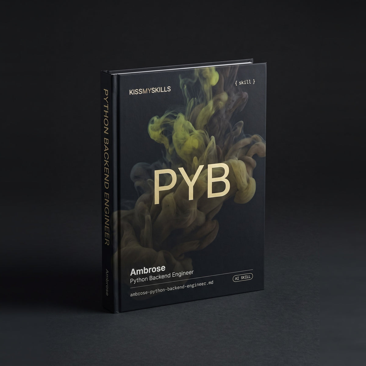 Python Backend Engineer Claude skill by KissMySkills, hardcover volume cover
