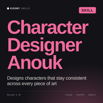 Anouk - Character Designer AI Skill