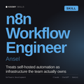 n8n Workflow Engineer, Ansel AI skill by KissMySkills, cover