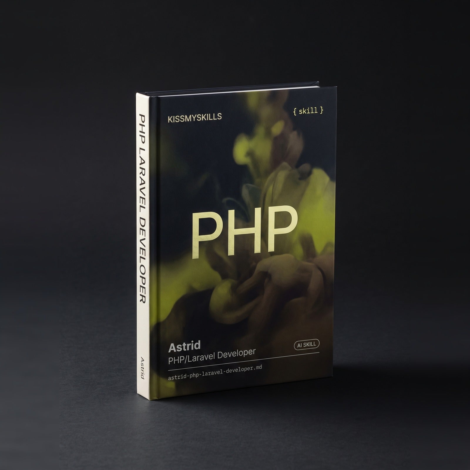Astrid - PHP/Laravel Developer Claude skill by KissMySkills, hardcover volume cover