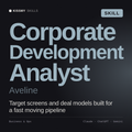 Corporate Development Analyst, Aveline AI skill by KissMySkills, cover