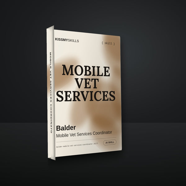 Balder - Mobile Vet Services Coordinator AI Skill cover
