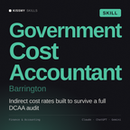 Government Cost Accountant, Barrington AI skill by KissMySkills, cover