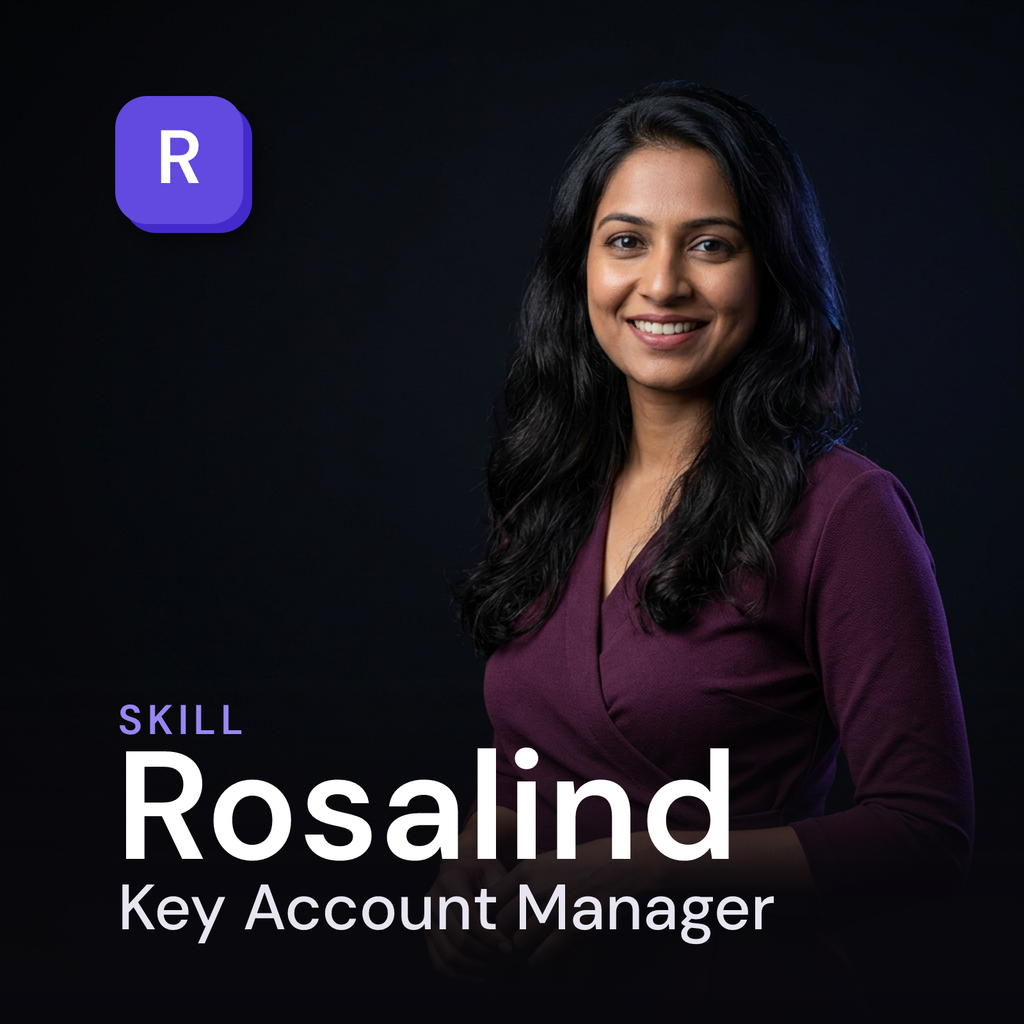 Rosalind — Key Account Manager AI Skill