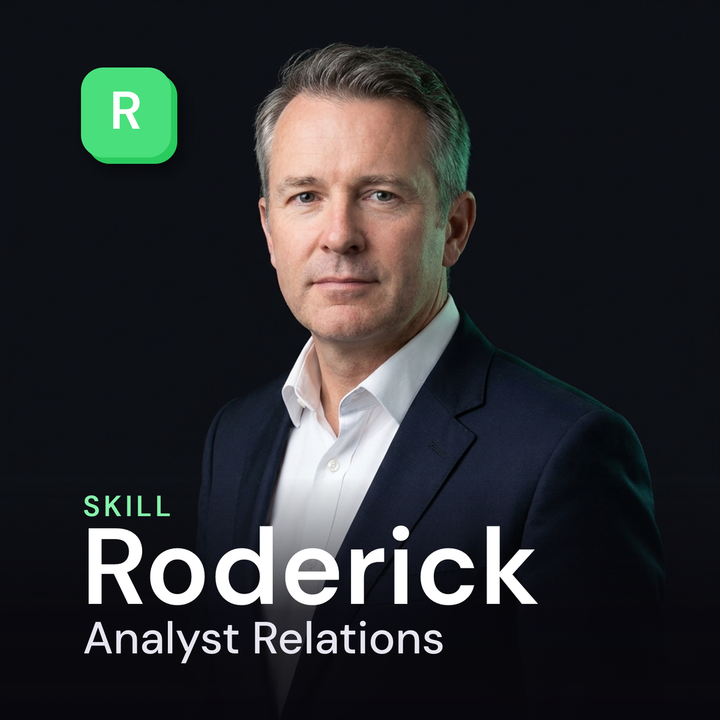 Roderick - Analyst Relations Manager AI Skill cover