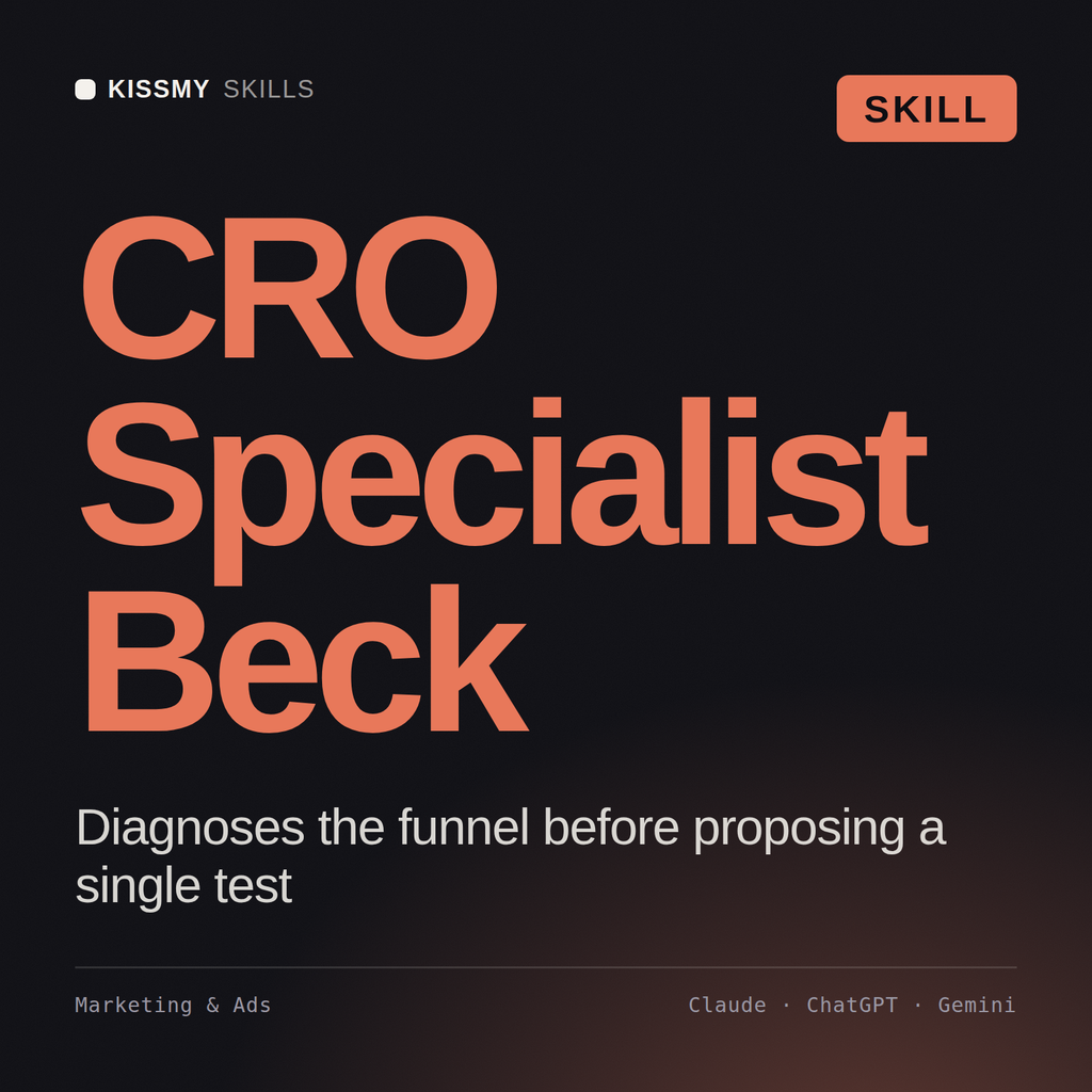 Beck – CRO-Spezialist AI Skill