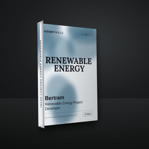 Bertram - Renewable Energy Project Developer AI Skill cover