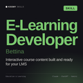 E-Learning Developer, Bettina AI skill by KissMySkills, cover