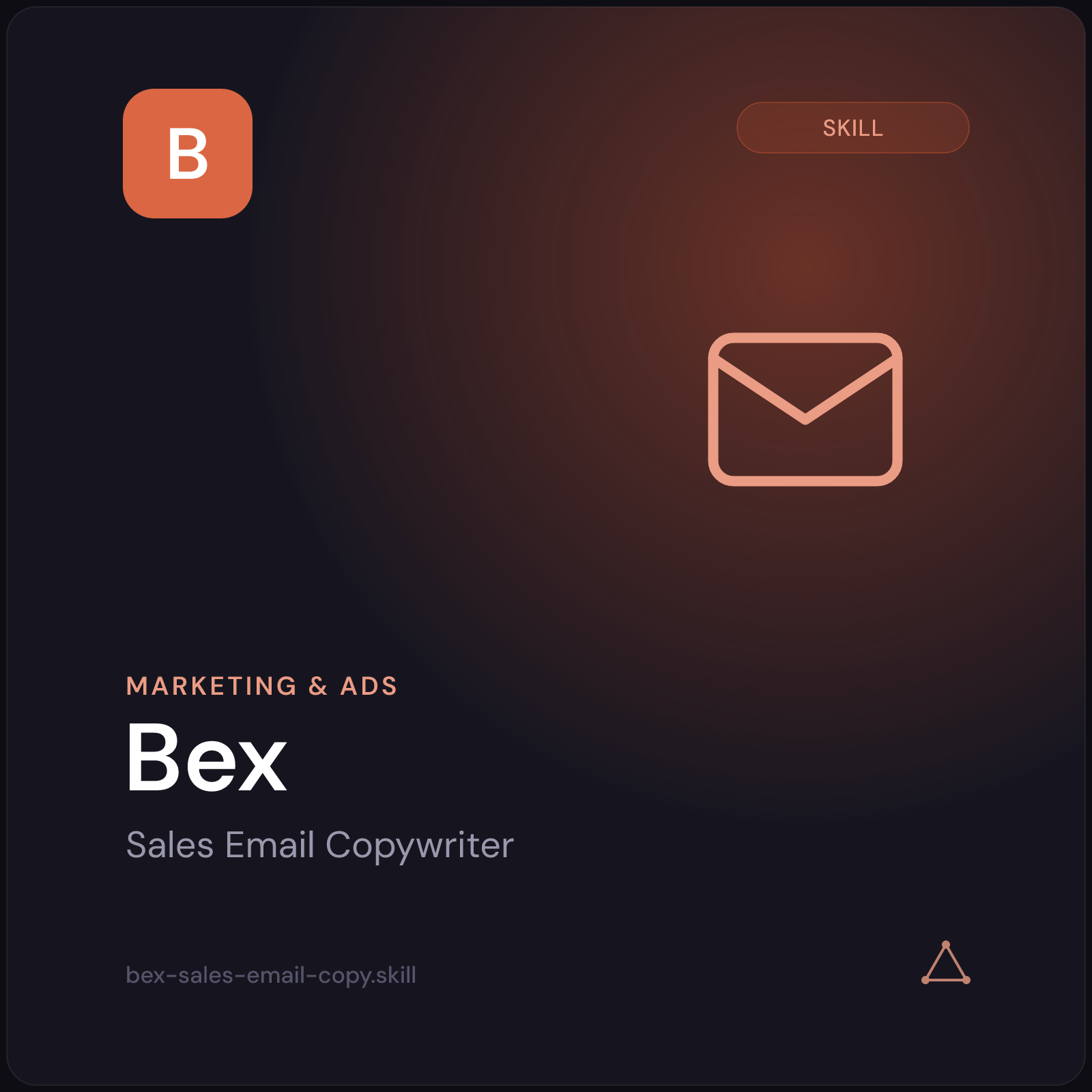 Bex — Sales Email Copywriter AI Skill preview 3
