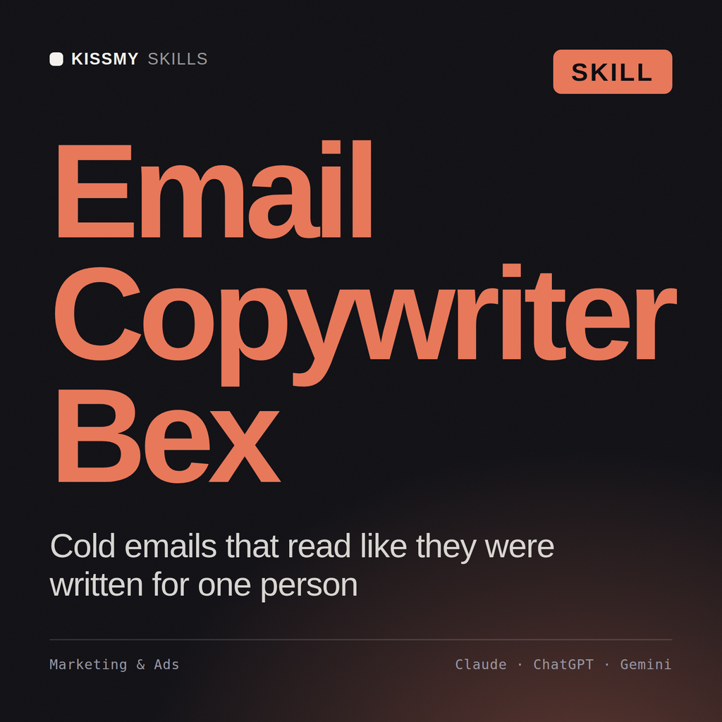 Bex - Sales Email Copywriter AI Skill