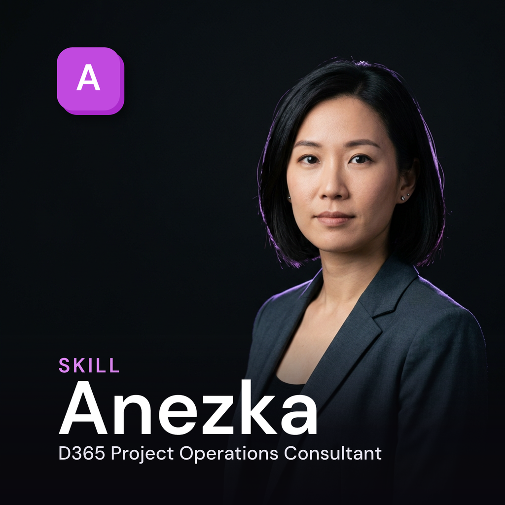 Anezka - Dynamics 365 Project Operations Consultant