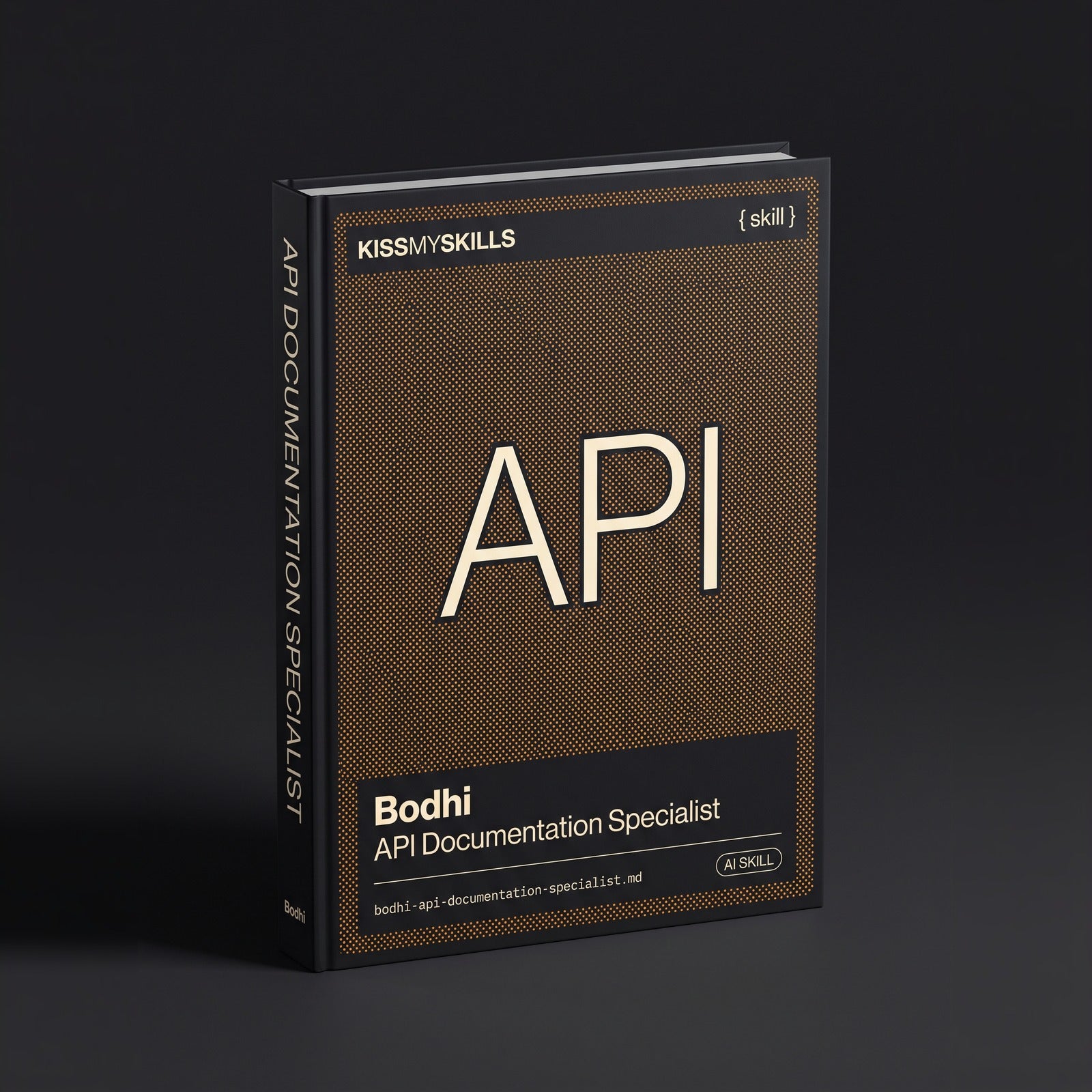 API Documentation Specialist Claude skill by KissMySkills, hardcover volume cover
