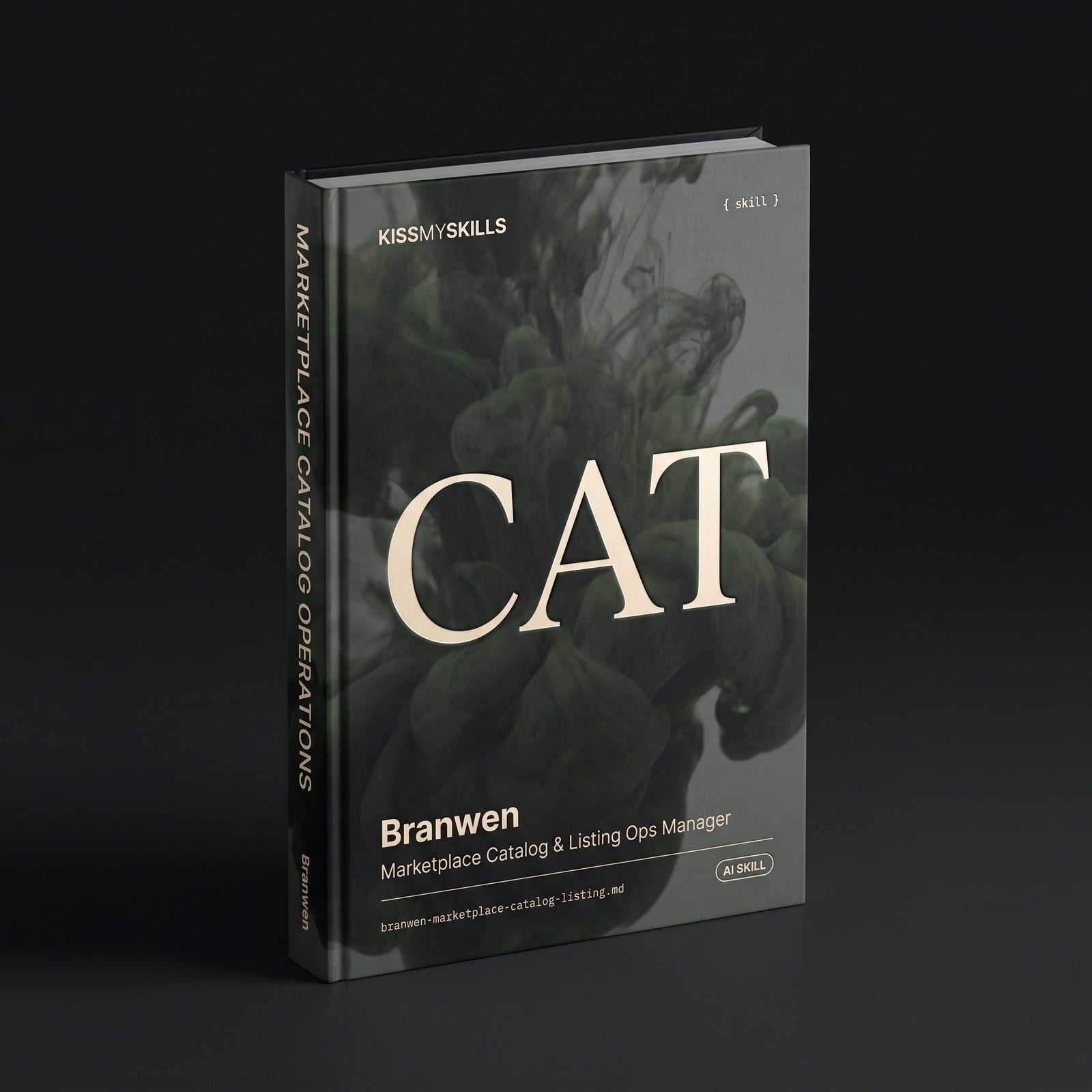 Branwen - Marketplace Catalog & Listing Operations Manager Claude skill by KissMySkills, hardcover volume cover